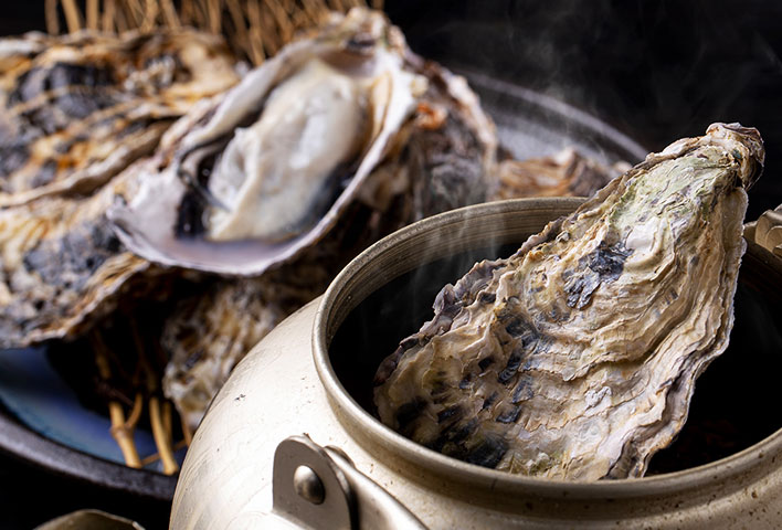 Yakan Sakamushi Oysters