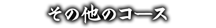 その他のコース